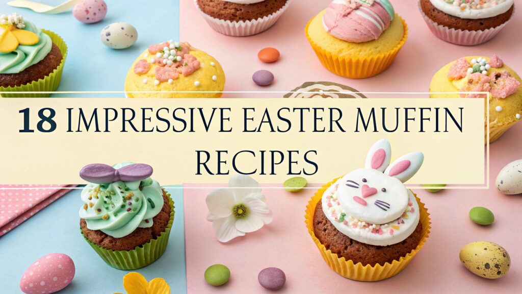 18 Impressive Easter Muffin Recipes for Brunch or Snack 1 18 Impressive Easter Muffin Recipes