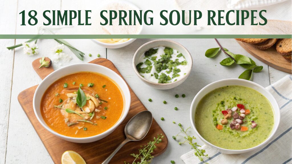 18 Simple Spring Soup Recipes for a Light Lunch 1 18 Simple Spring Soup Recipes
