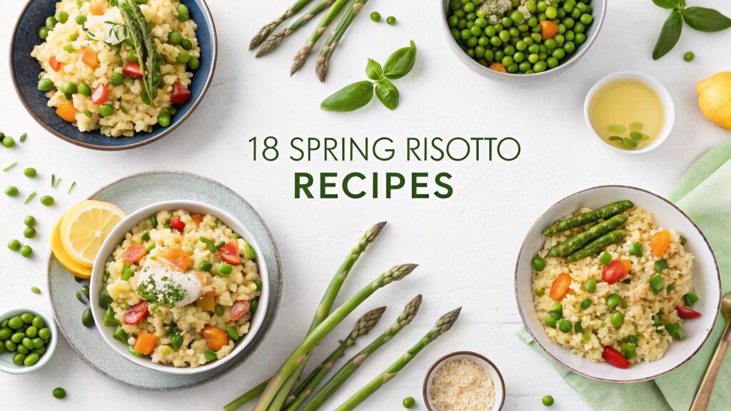 18 Spring Risotto Recipes for a Creamy and Comforting Meal 1 18 Spring Risotto Recipes