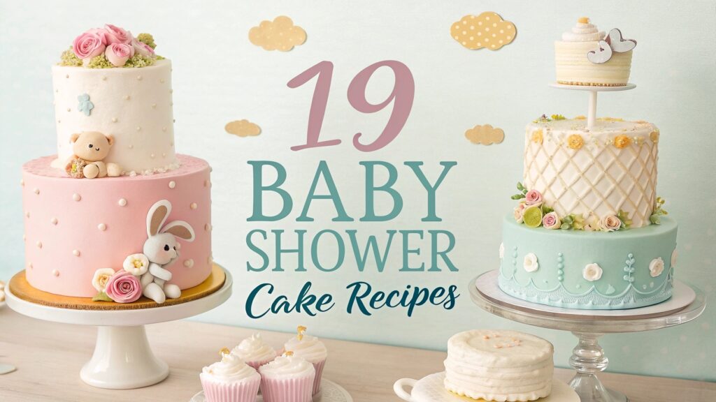 19 Baby Shower Cake Recipes for Celebrating New Life 1 19 Baby Shower Cake Recipes