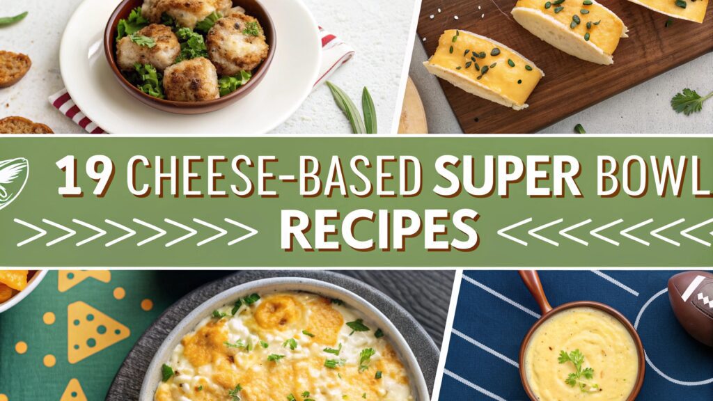 19 Cheese-Based Super Bowl Recipes: Cheesy Goodness 1 Cheese-Based Super Bowl Recipes