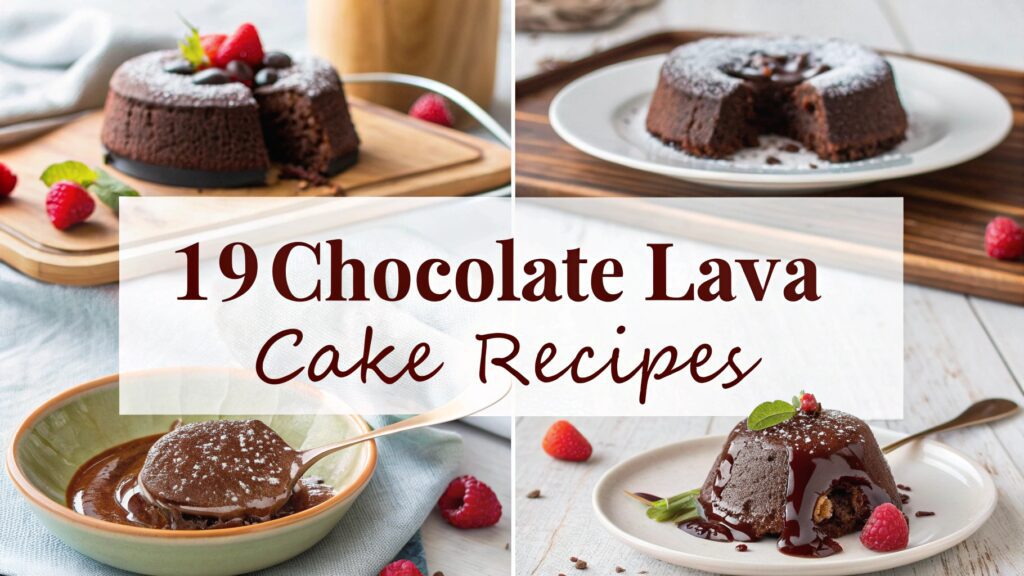 19 Chocolate Lava Cake Recipes for Molten Delight 1 19 Chocolate Lava Cake Recipes