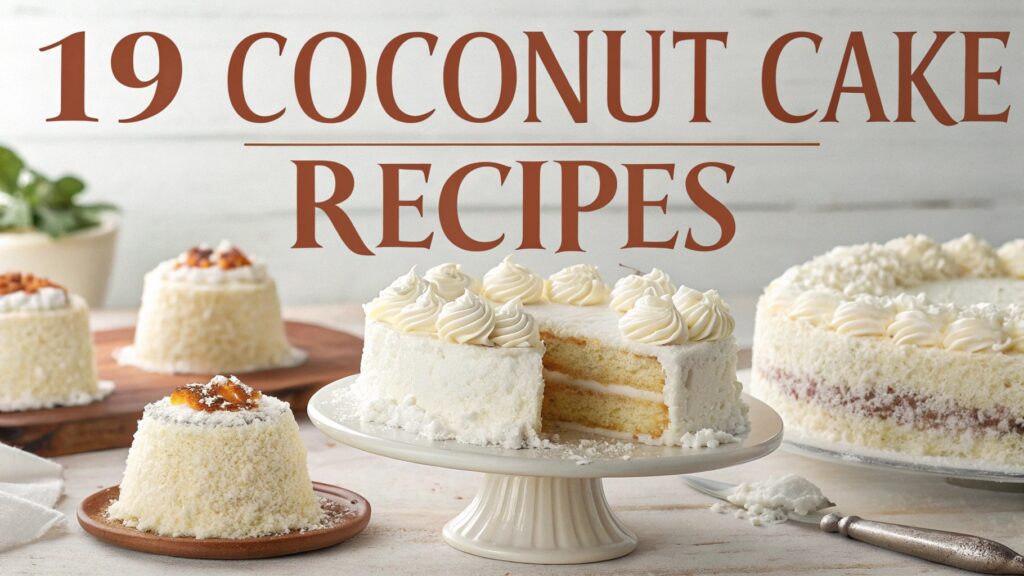 19 Coconut Cake Recipes for Tropical Flavors 1 19 Coconut Cake Recipes