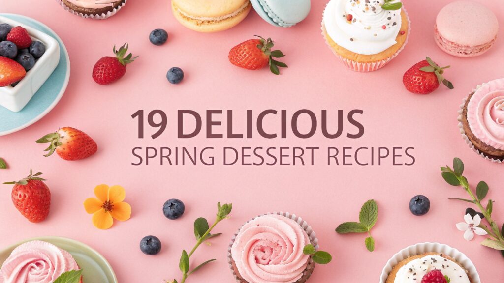 19 Delicious Spring Dessert Recipes to Celebrate the Season 1 19 Delicious Spring Dessert Recipes