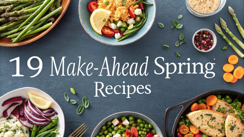 19 Make-Ahead Spring Recipes for Stress-Free Entertaining 1 19 Make-Ahead Spring Recipes