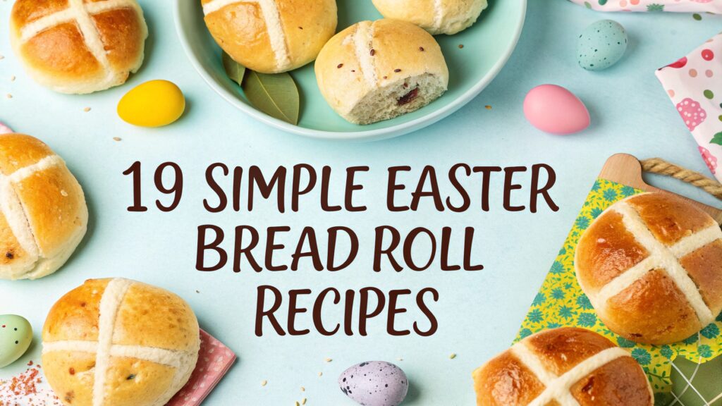 19 Simple Easter Bread Roll Recipes
