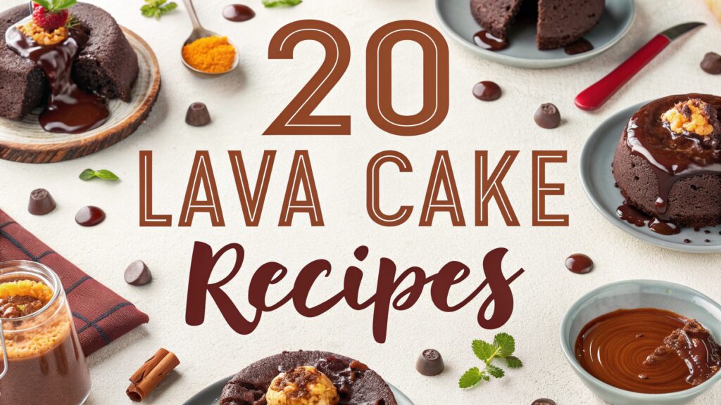20 Lava Cake Recipes Variety Beyond Chocolate 1 20 Lava Cake Recipes