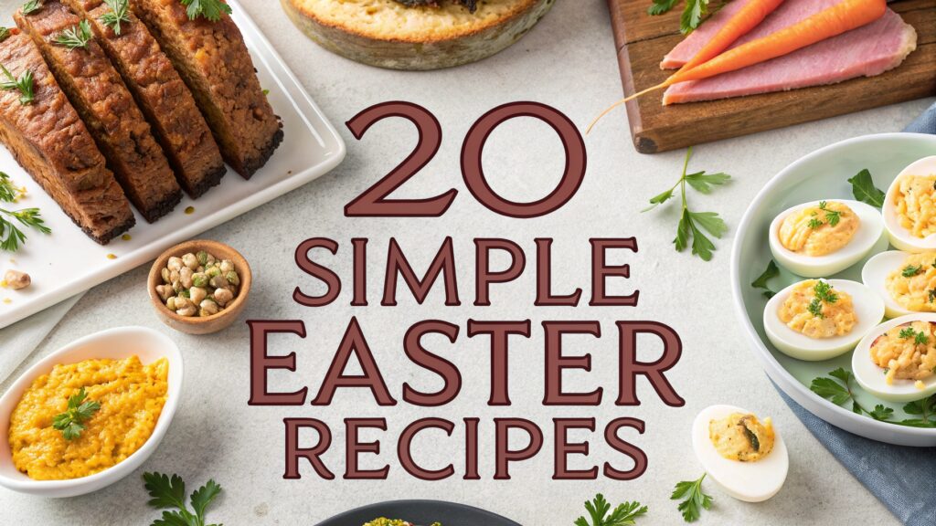 20 Simple Easter Recipes for Beginner Cooks 1 20 Simple Easter Recipes