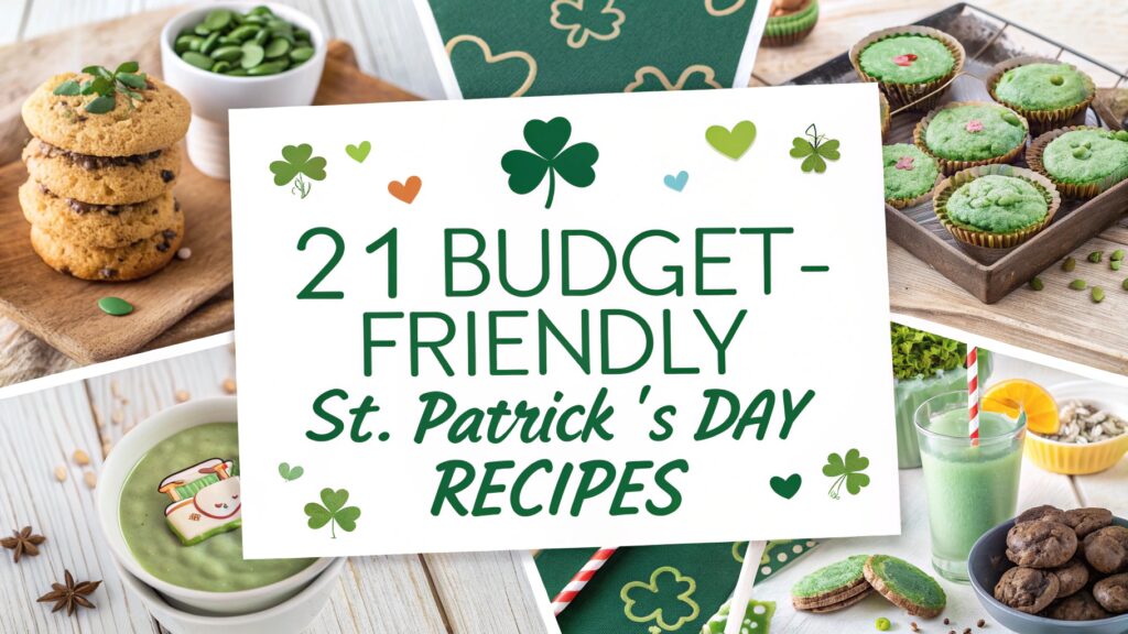 21 Budget-Friendly St. Patrick’s Day Recipes for a Delicious Celebration 1 21 Budget-Friendly St. Patrick’s Day Recipes