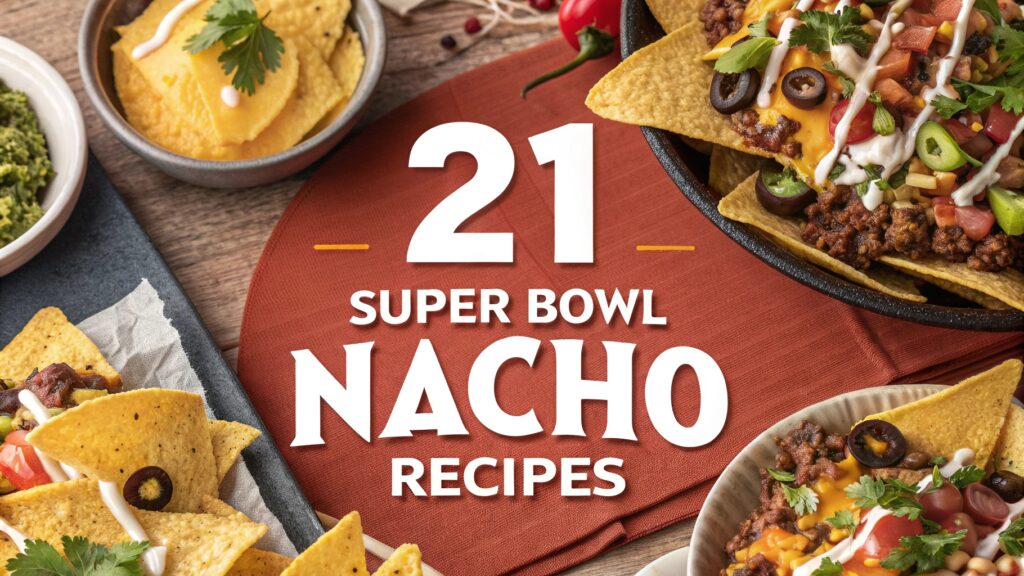 21 Super Bowl Nacho Recipes for Ultimate Nacho Lovers 1 21 Super Bowl Nacho Recipes