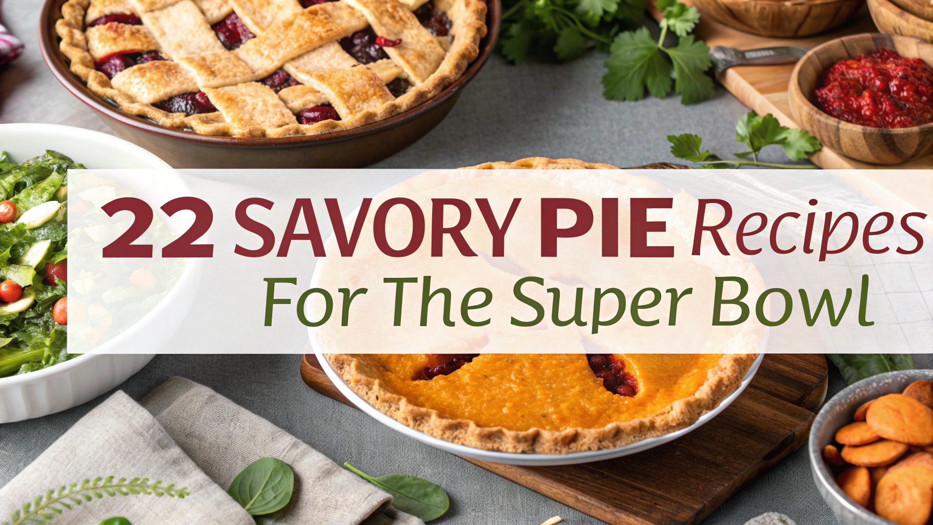 22 Savory Pie Recipes for the Super Bowl