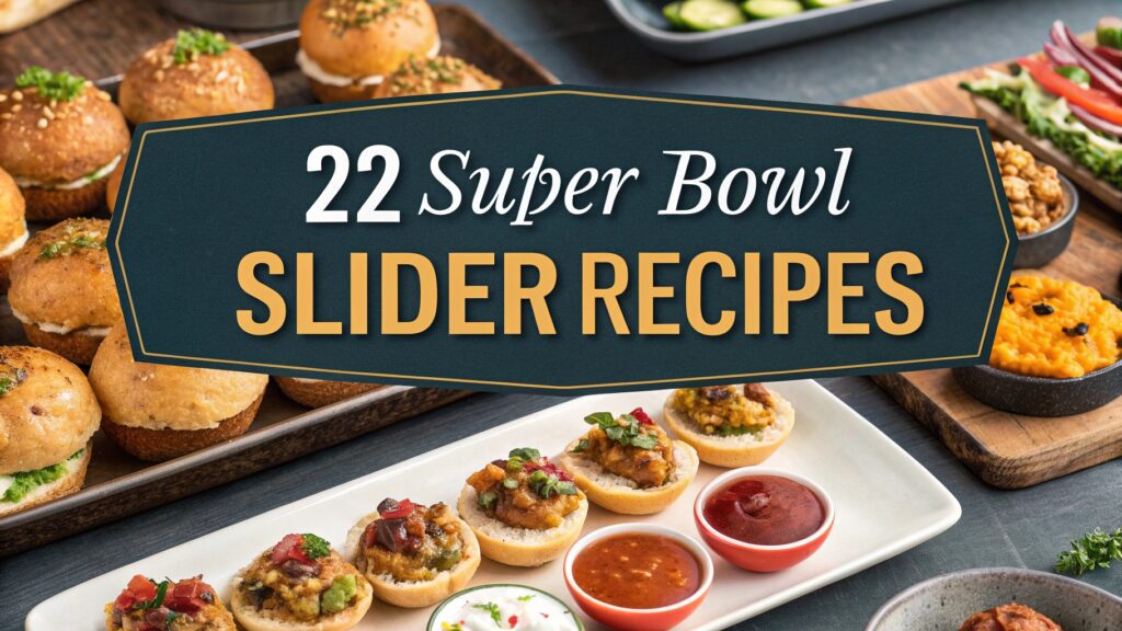 22 Super Bowl Slider Recipes for Big Flavors in Small Bites 1 22 Super Bowl Slider Recipes