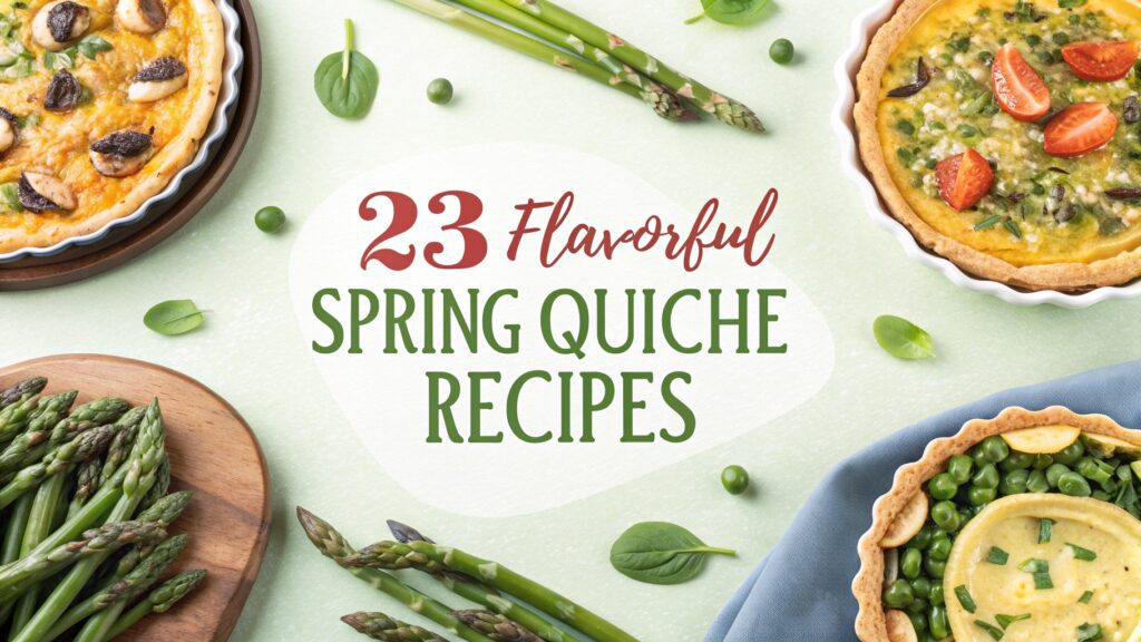 23 Flavorful Spring Quiche Recipes for Brunch or Dinner 1 23 Flavorful Spring Quiche Recipes