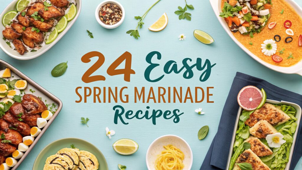 24 Easy Spring Marinade Recipes for Chicken, Fish, and Veggies 1 24 Easy Spring Marinade Recipes