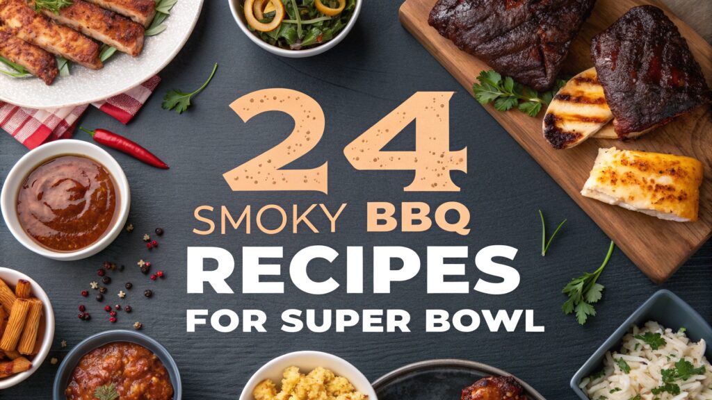 24 Smoky BBQ Recipes for Super Bowl Sunday You Must Try! 1 24 Smoky BBQ Recipes for Super Bowl