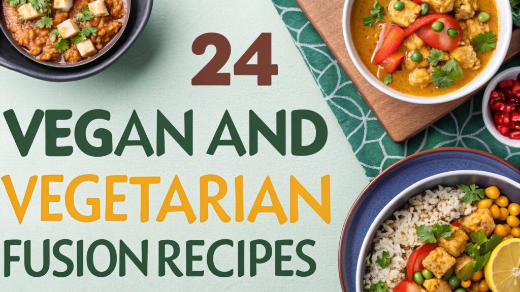 24 Vegan and Vegetarian Fusion Recipes to Try Today 1 24 Vegan and Vegetarian Fusion Recipes