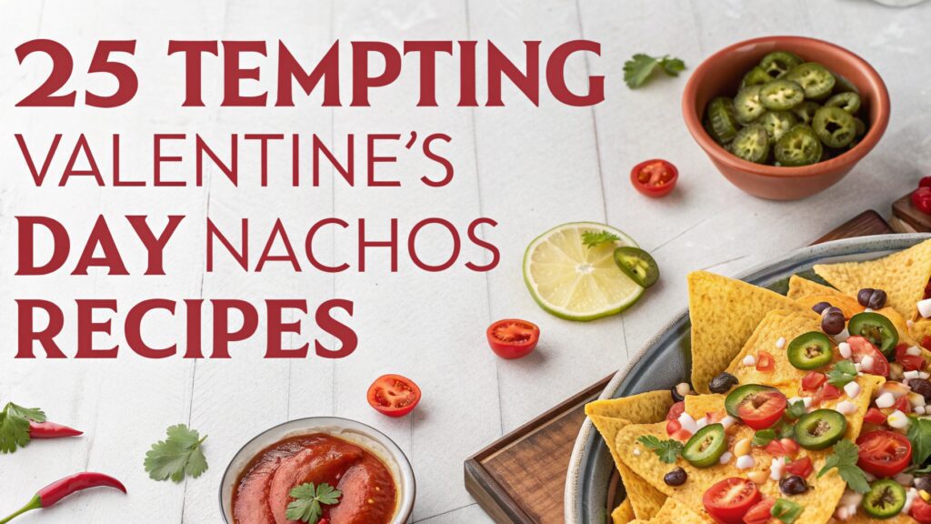 25 Tempting Valentine's Day Nachos Recipes for a Perfect Night 1 Tempting Valentine's Day Nachos Recipes