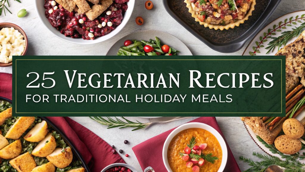 25 Vegetarian Recipes for Traditional Holiday Meals 1 25 Vegetarian Recipes for Traditional Holiday Meals