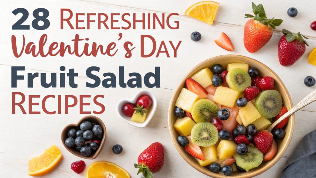 28 Refreshing Valentine's Day Fruit Salad Recipes to Try Now 1 28 Refreshing Valentine's Day Fruit Salad Recipes