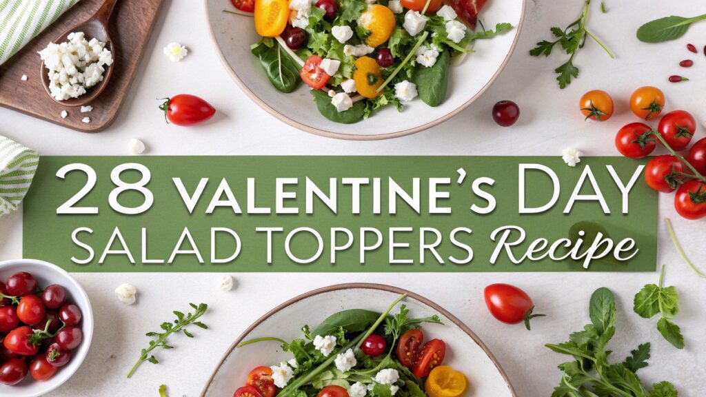 28 Valentine’s Day Salad Toppers Recipe for Ultimate Romance 1 28 Valentine’s Day Salad Toppers Recipe