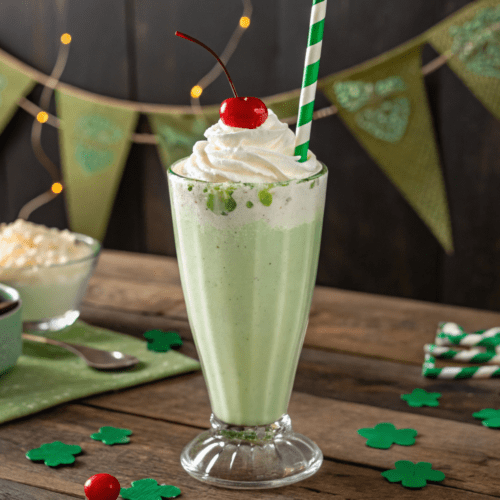 Boozy Shamrock Shake Recipe