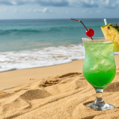 Green Hawaiian Cocktail Recipe