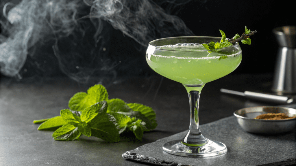 Green Stinger Cocktail