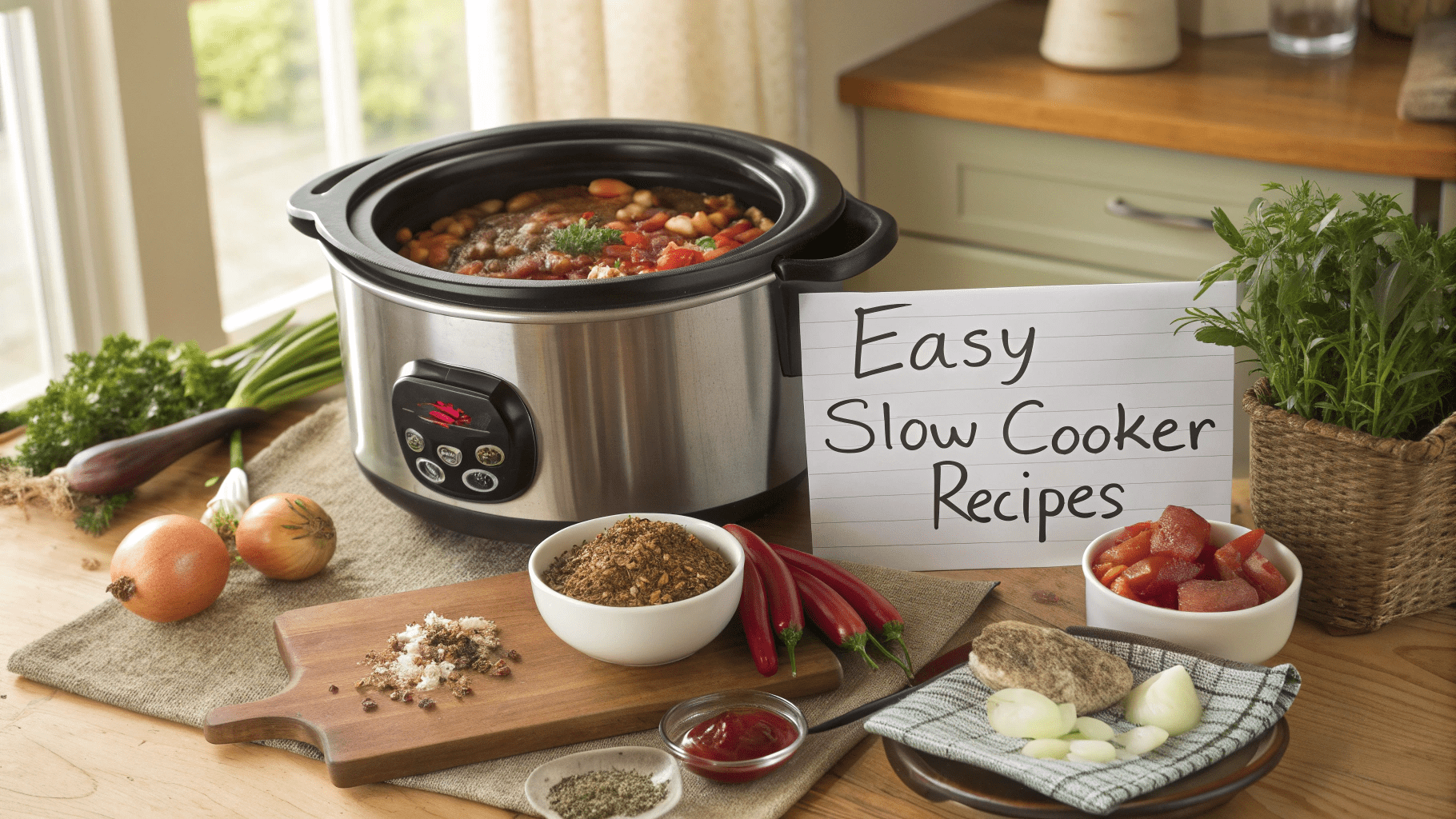 Easy Slow Cooker Recipes