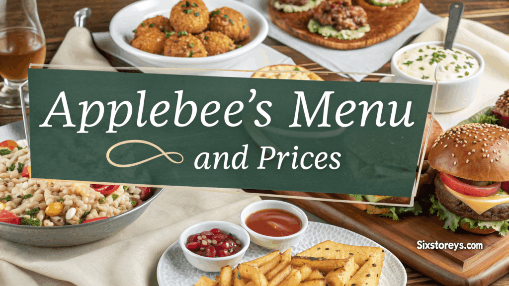 Applebees Menu and Prices