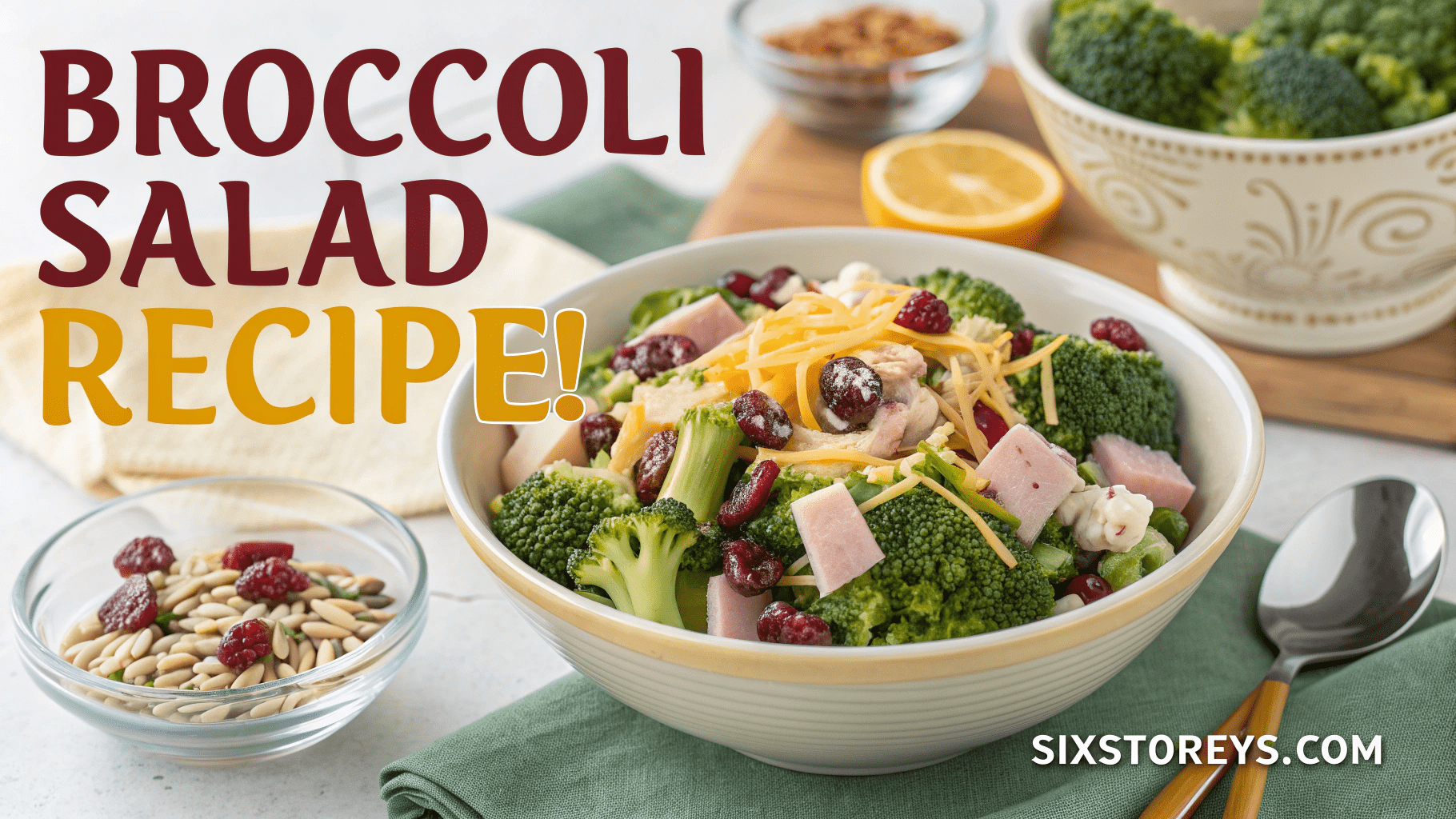 Best Broccoli Salad Recipe
