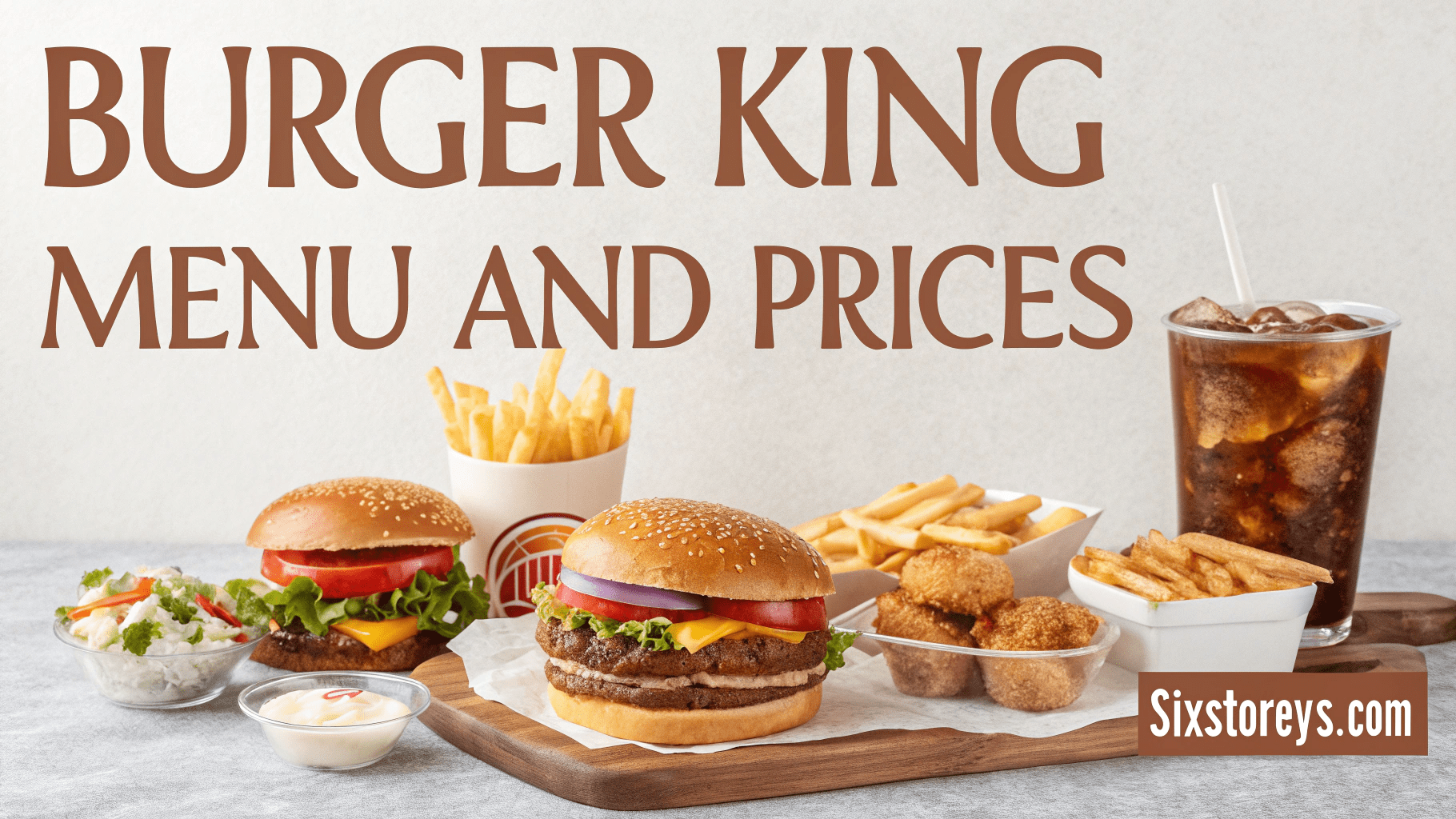 Burger King Menu and Prices 2025