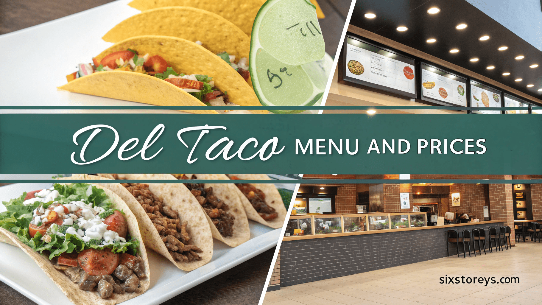 Del Taco menu and prices 2025