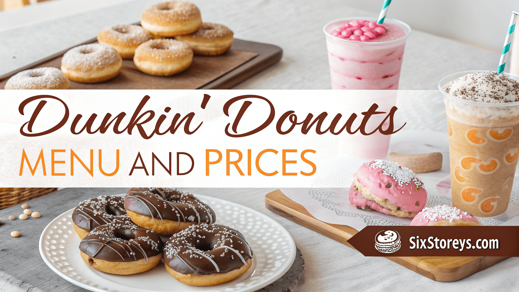 Dunkin' Donuts Menu and Prices 2025