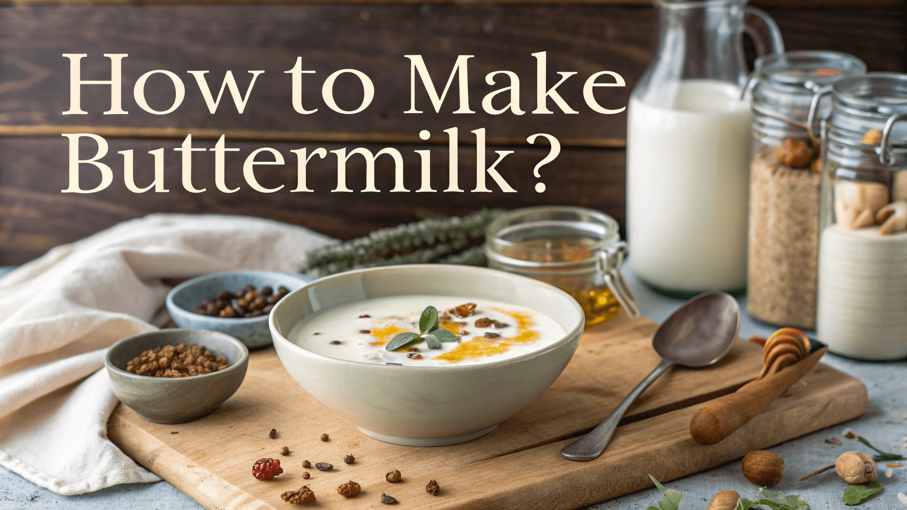 How to Make Buttermilk?