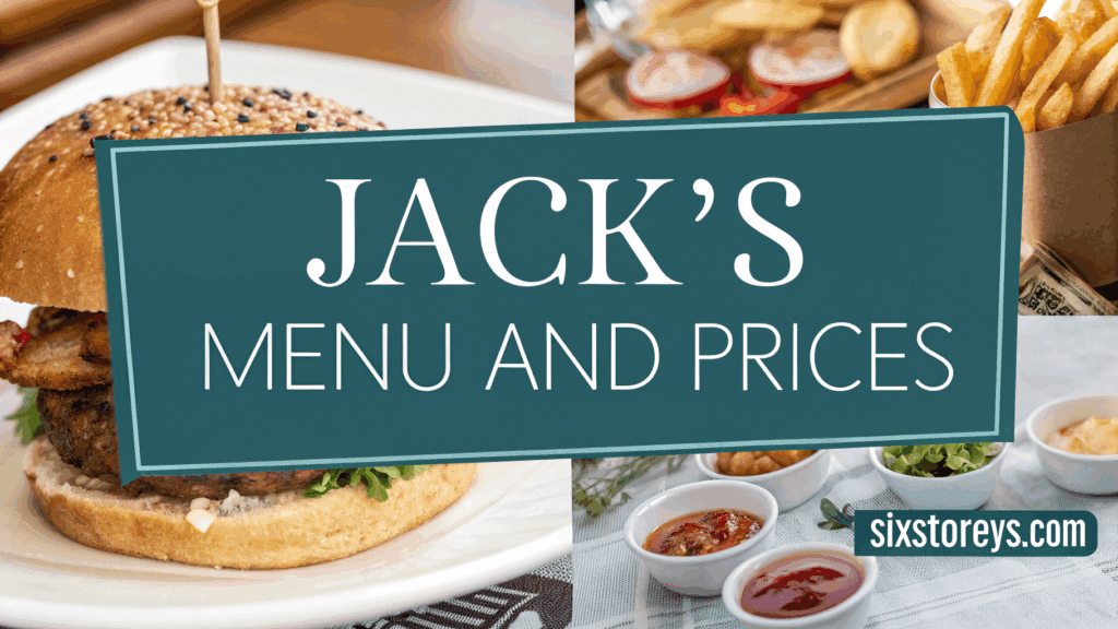 Jack's Menu and Prices 2025
