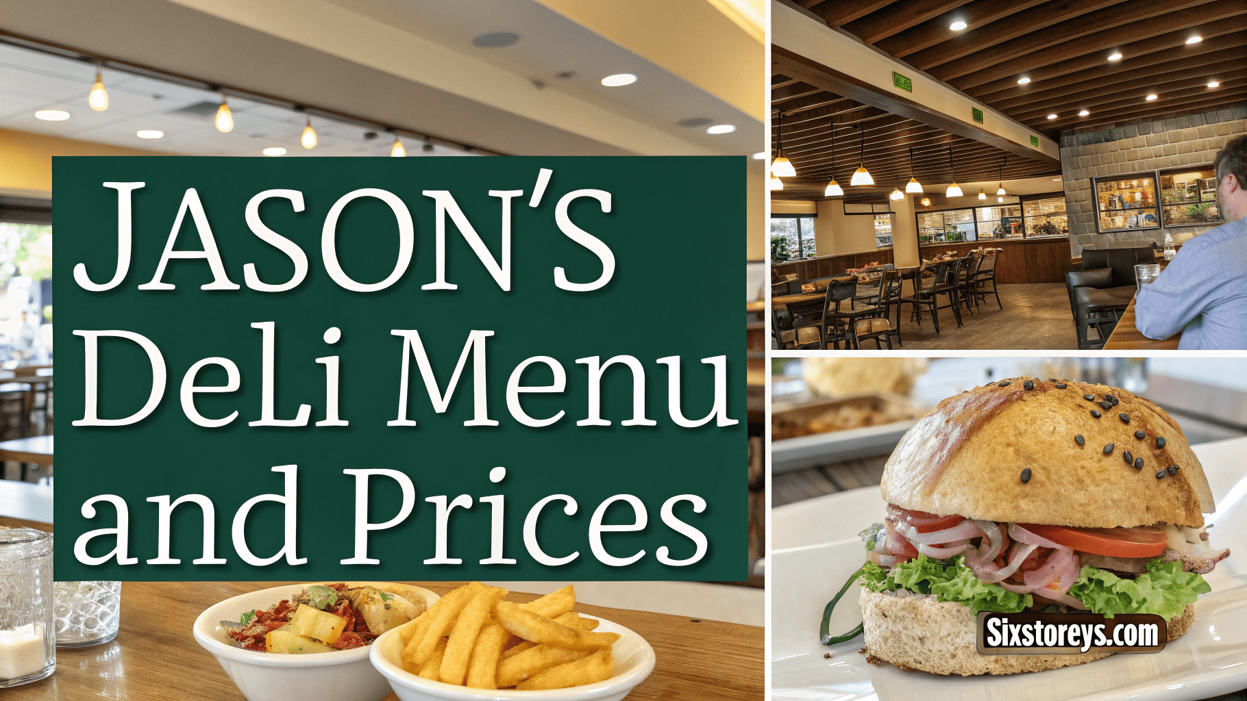 Jason's Deli Menu and Prices 2025