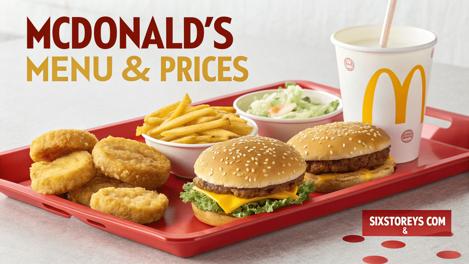 McDonald's Menu and Prices 2025