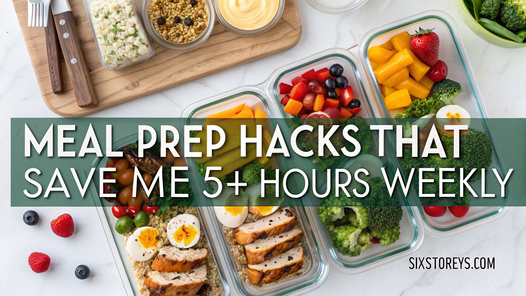 Meal Prep for Busy People: 5+ Hour Weekly Time Saver [cy]