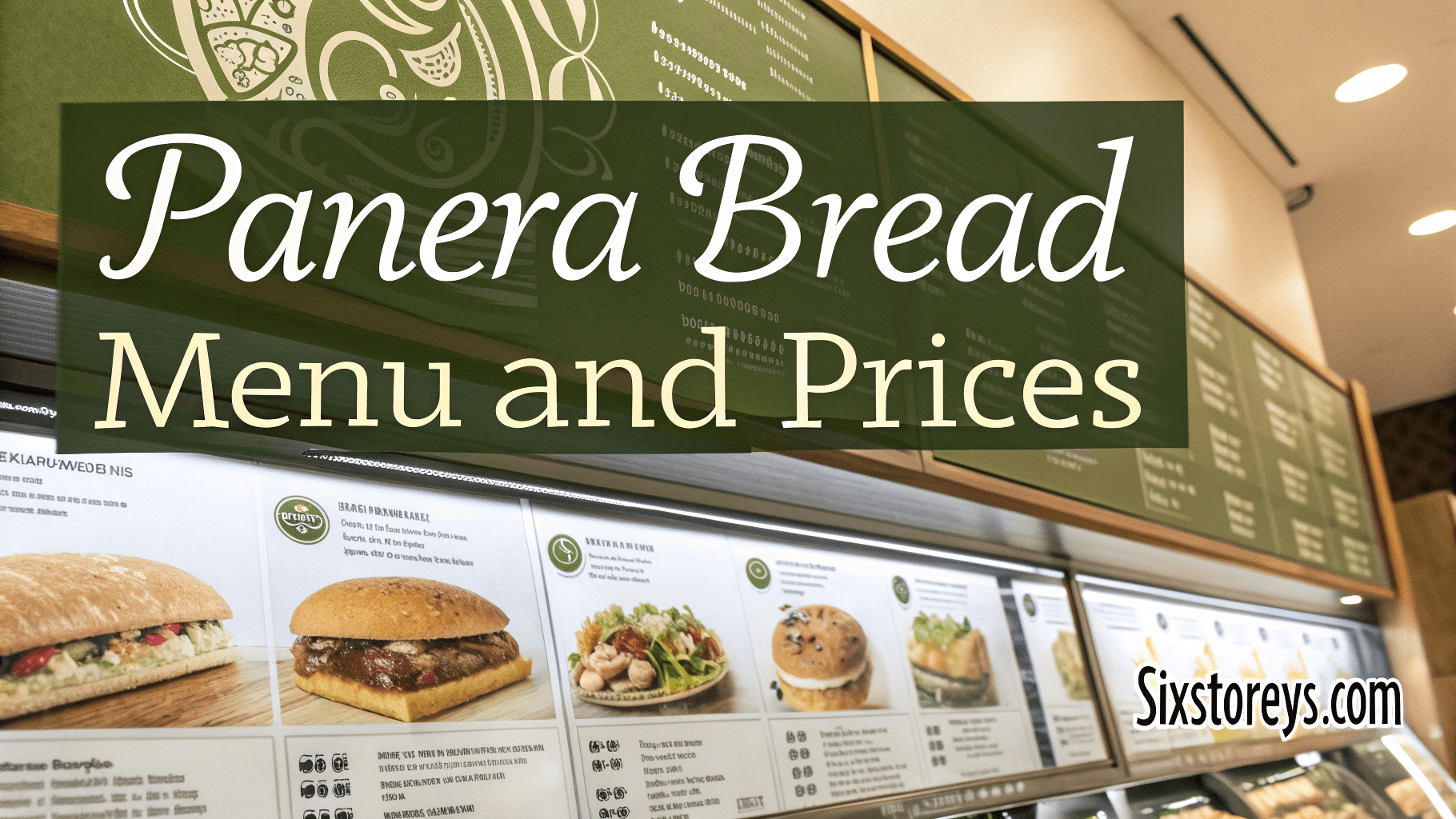 Panera Bread Menu and Prices 2025