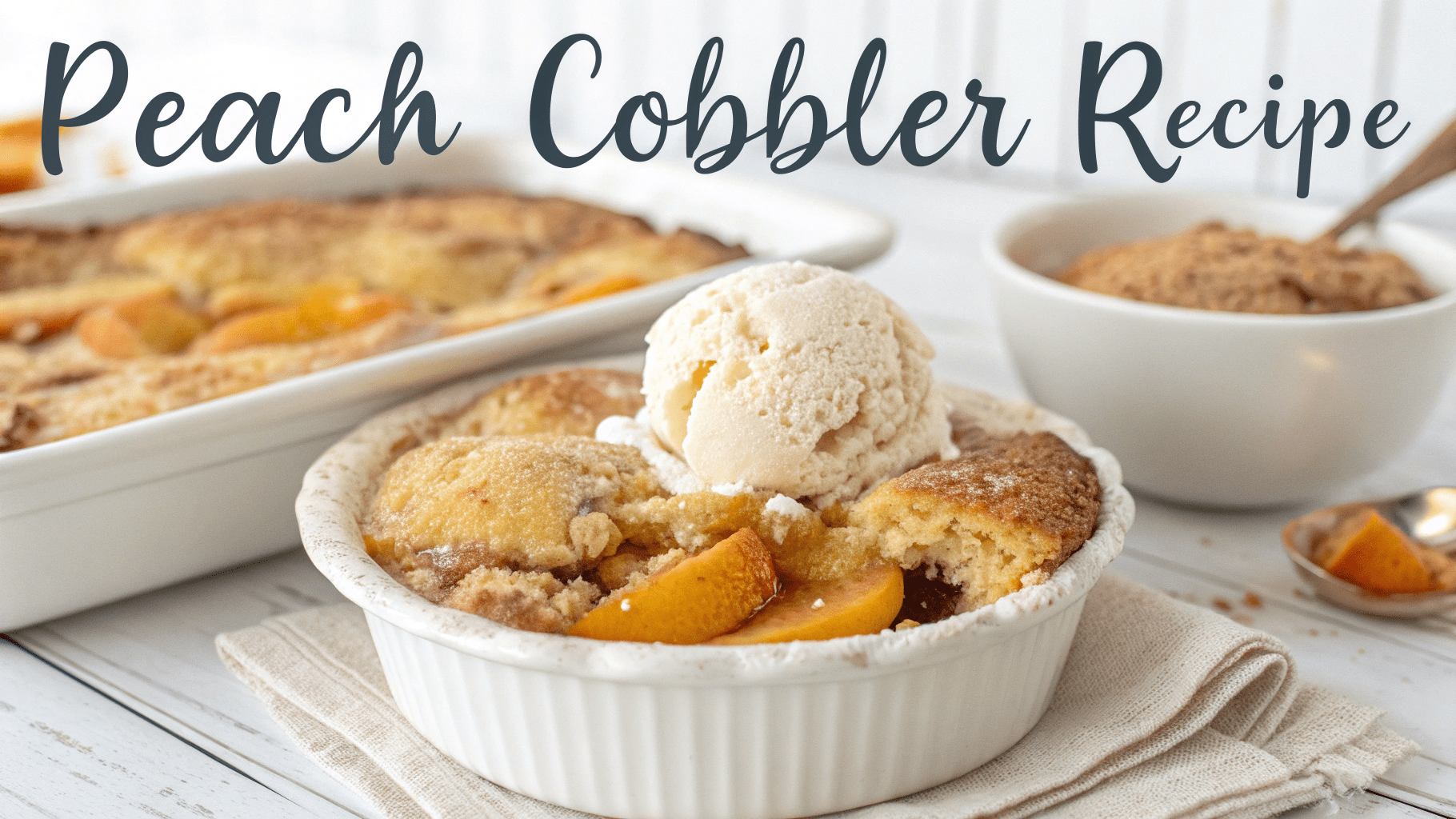 Peach Cobbler Recipe