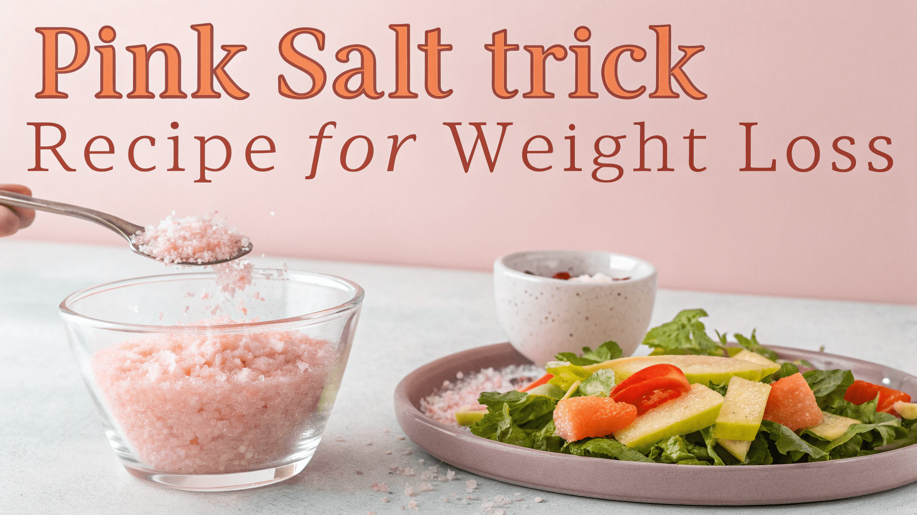 Pink Salt Trick Recipe for Weight Loss [[cy] 3 Ingredient Hack]