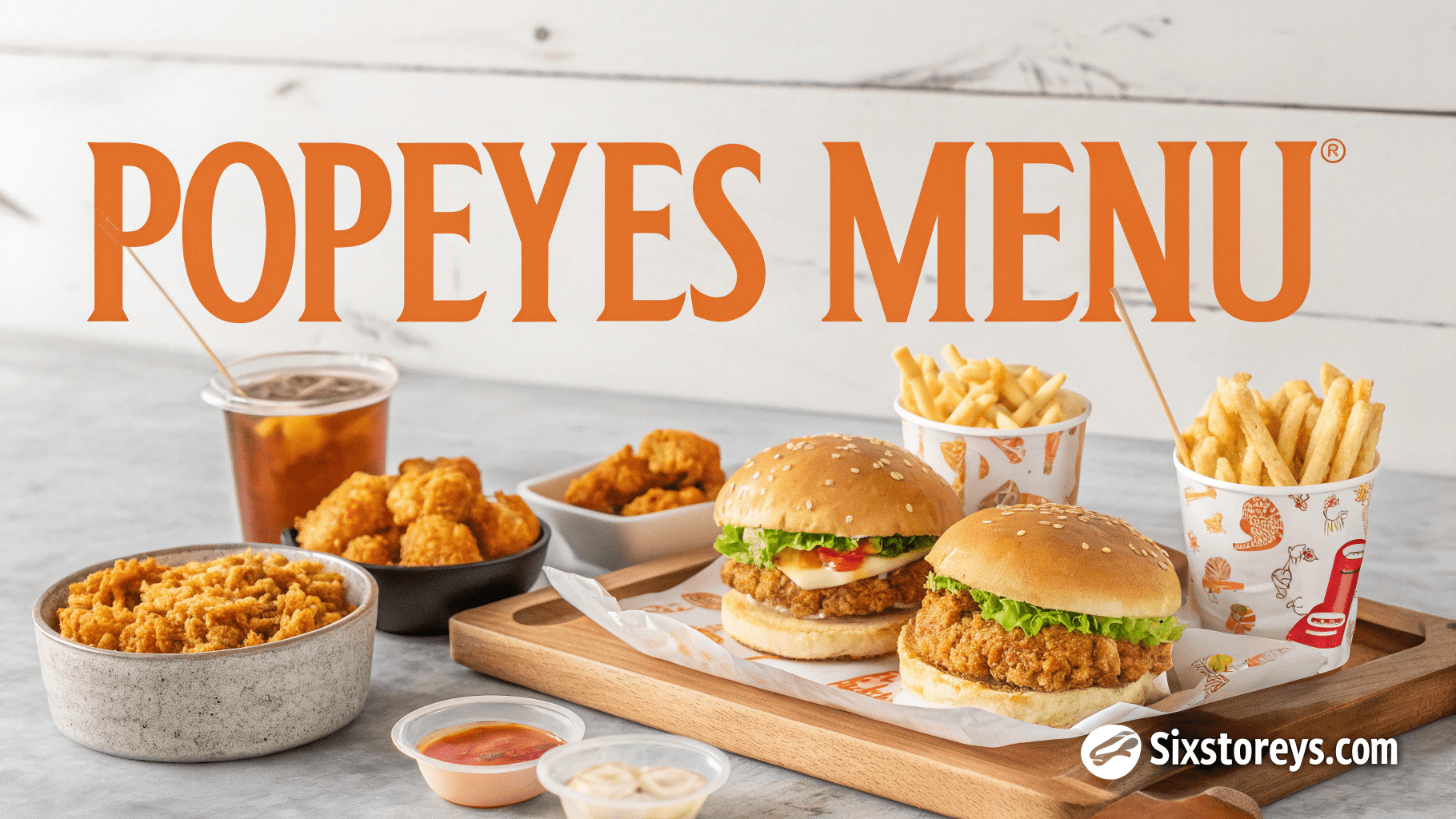 Popeyes Menu With Updated Prices