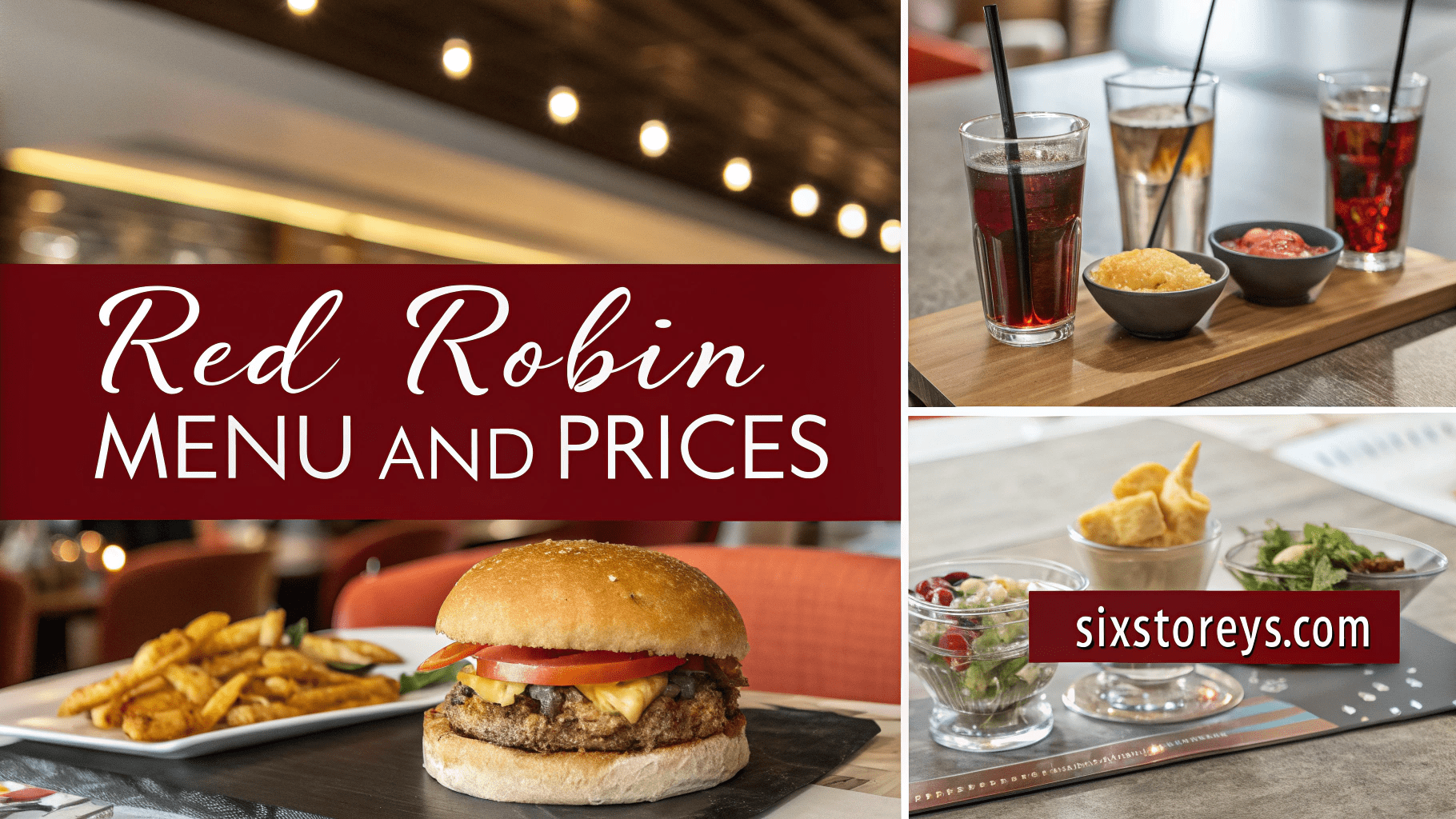 Red Robin Menu and Prices 2025