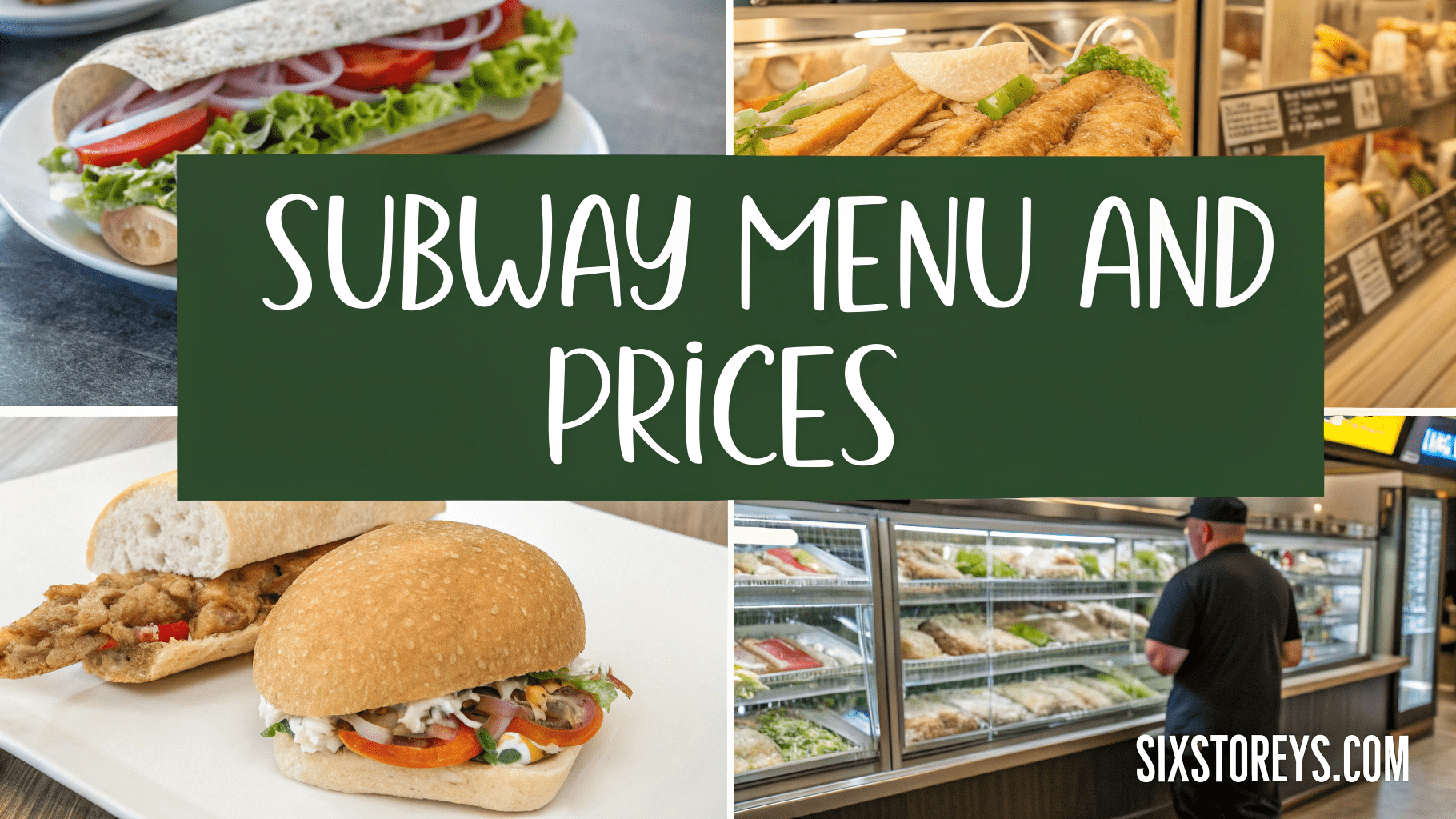 Subway Menu and Prices 2025