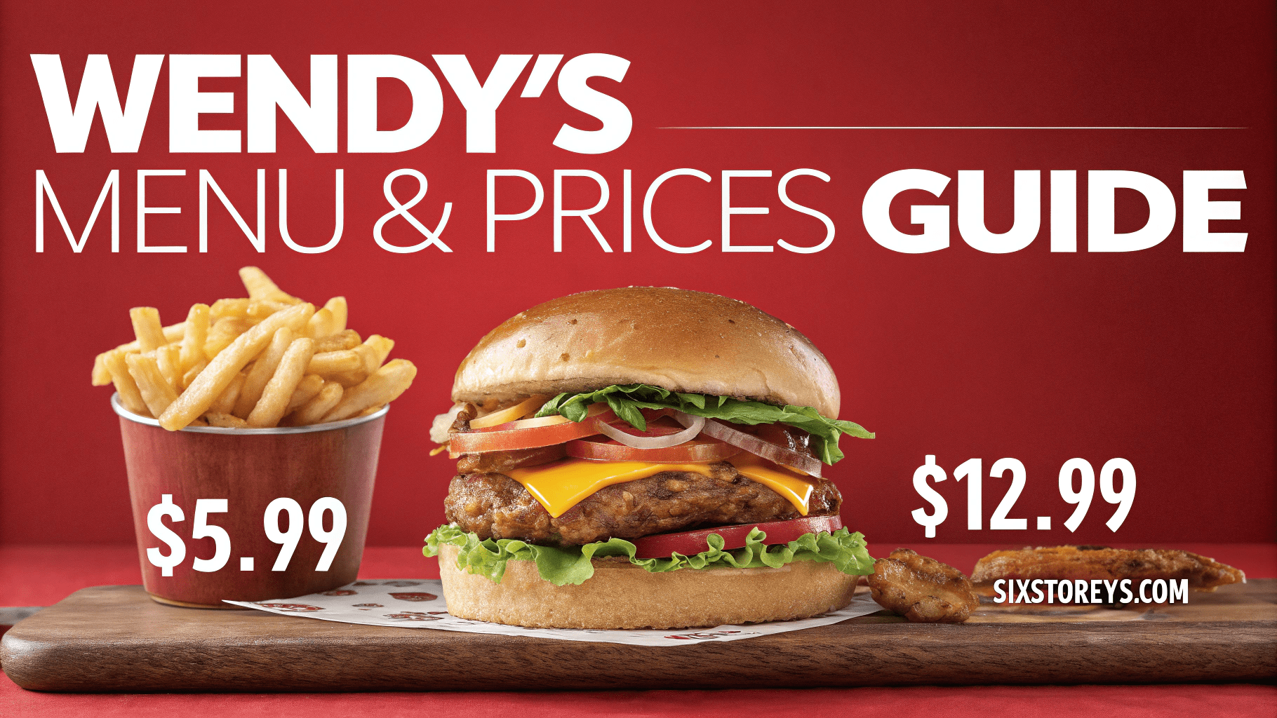 Wendy's Menu and Prices 2025