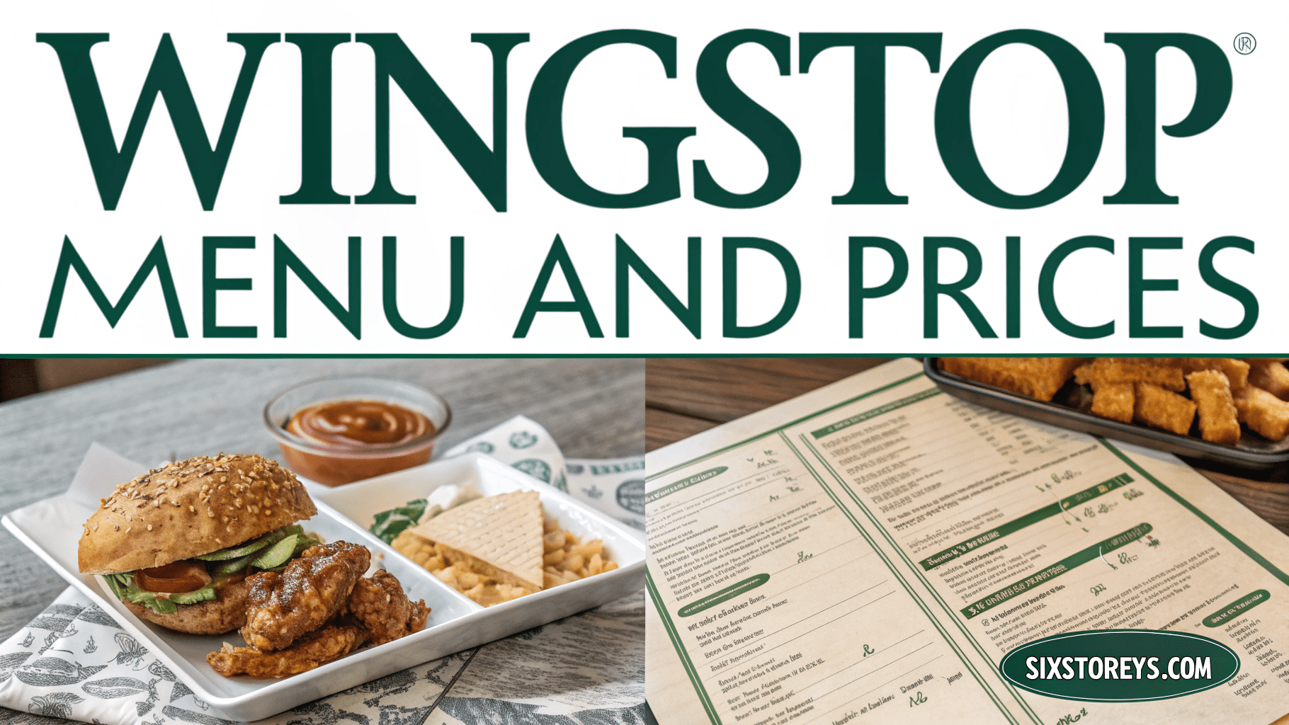 Wingstop Menu and Prices 2025