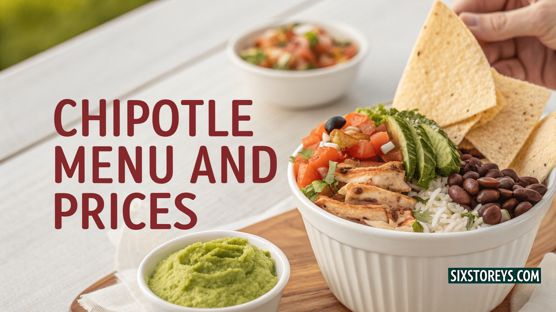 Chipotle Menu and Prices 2025