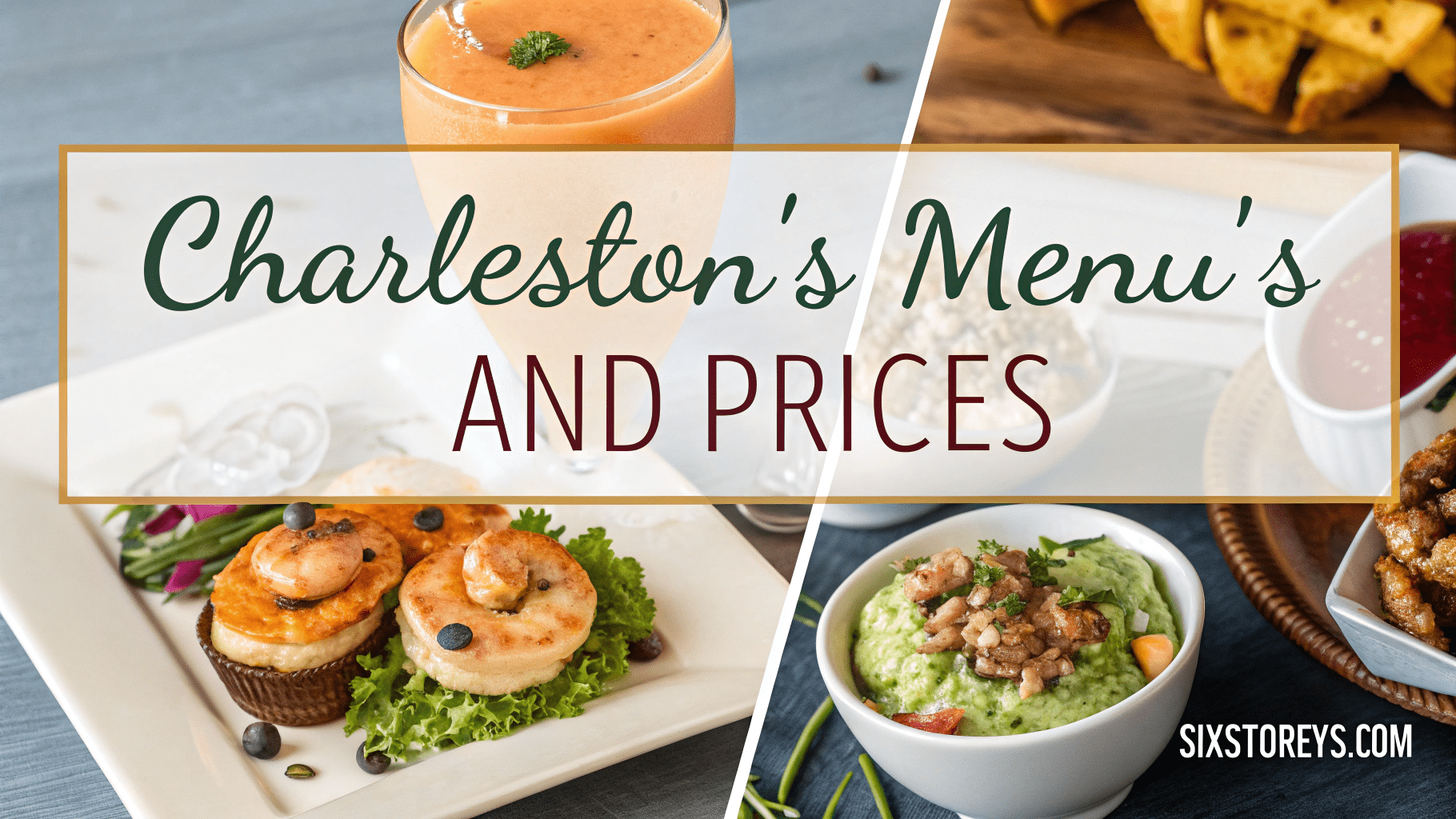 Charleston's Menu and Prices