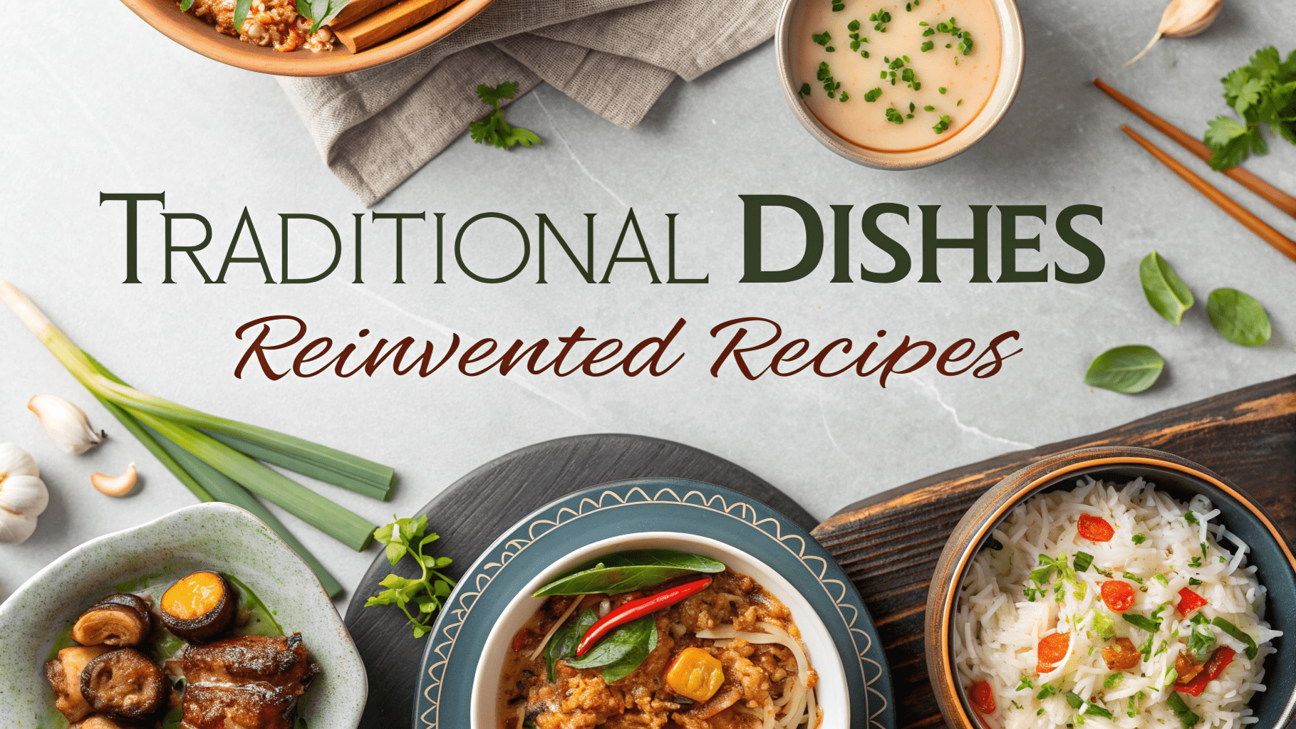 Traditional Dishes Reinvented Recipe