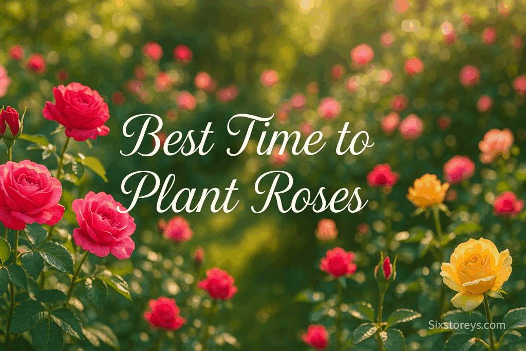 Best Time to Plant Roses in 2026 (Zone, Month Guide)